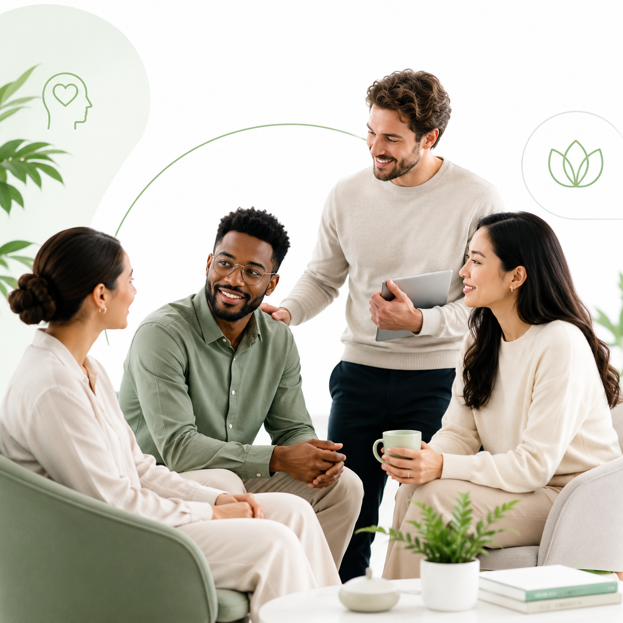 Equipe Mentae conectando tecnologia e cuidado para transformar saúde mental em gestão.