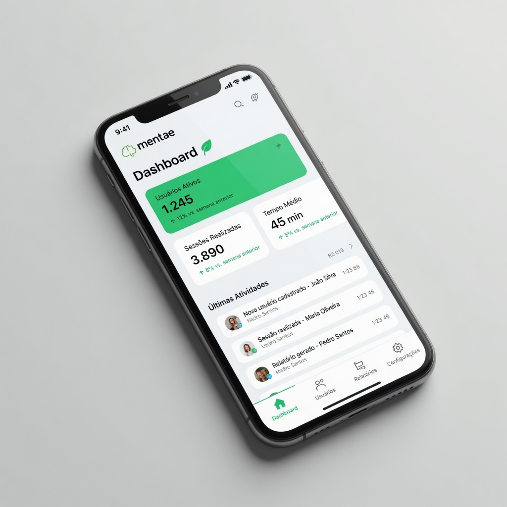 Dashboard de diagnóstico psicossocial da Mentae