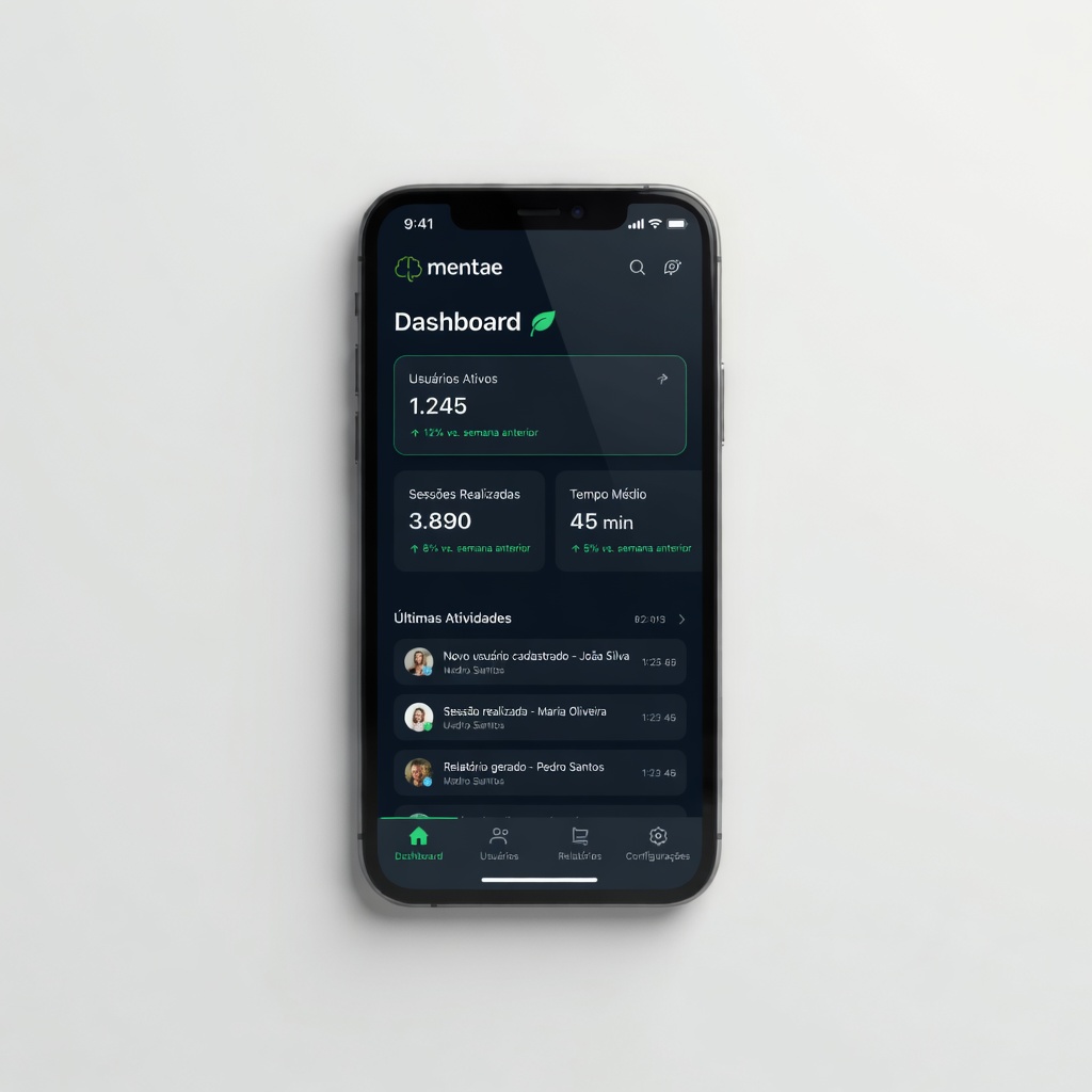 Dashboard executivo do Mentae Shield